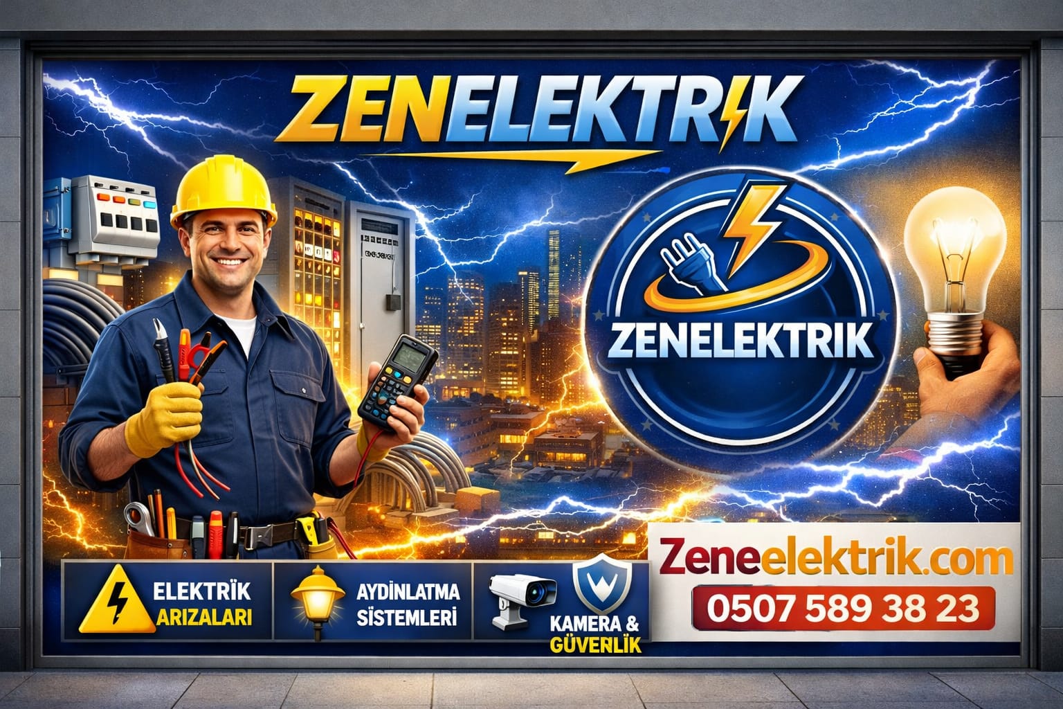 Yeniköy Elektrikçi 7/24 Hızlı ve Güvenilir Hizmet 05324056705